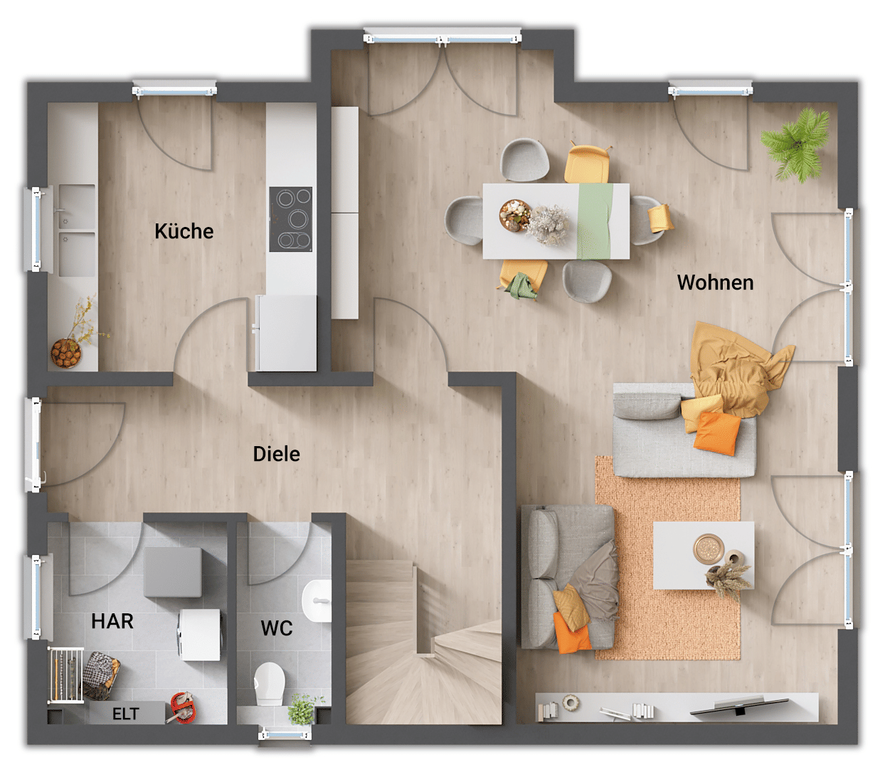 Immobilie in Harsdorf - Massivhaus/ Neubau/ in Harsdorf / mit individueller Planung auf idealem Baugrundstück - Bild 3