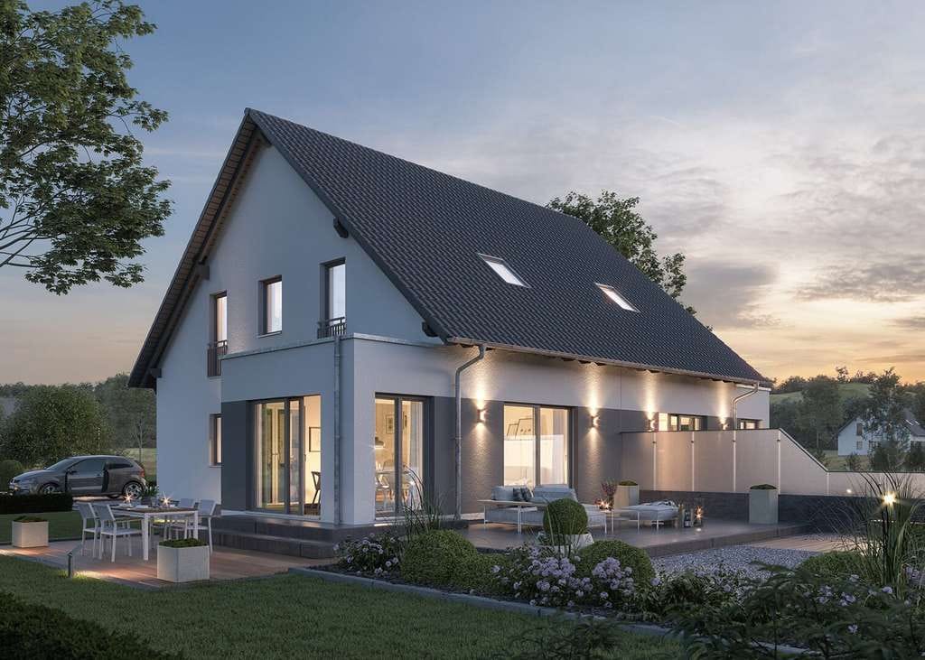 Immobilie in Hitzhofen - Doppelt schöne Aussichten - Deine moderne Doppelhaushälfte von Massahaus! - Bild 1