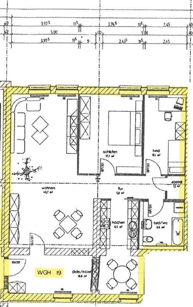 Immobilie in Torgau - Vermietete 3-Raum-Eigentumswohnung in Torgau - Bild 3