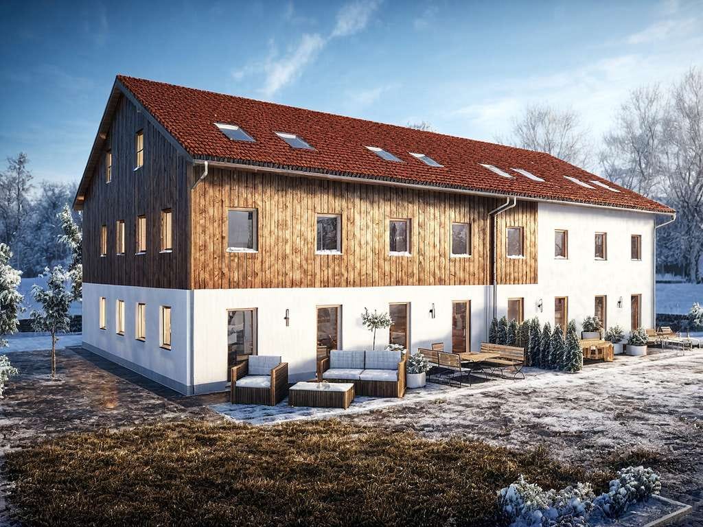 Immobilie in Tuntenhausen - Sehr großes Reiheneckhaus im Grünen: Ruhig, solide und fernab vom Stadttrubel in Tuntenhausen - Bild 2