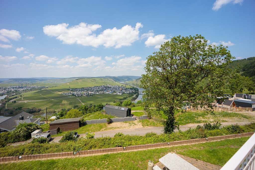 Immobilie in Leiwen - Landhaus Villa an der Mosel mit Panorama Moselblick freistehend - Bild 2