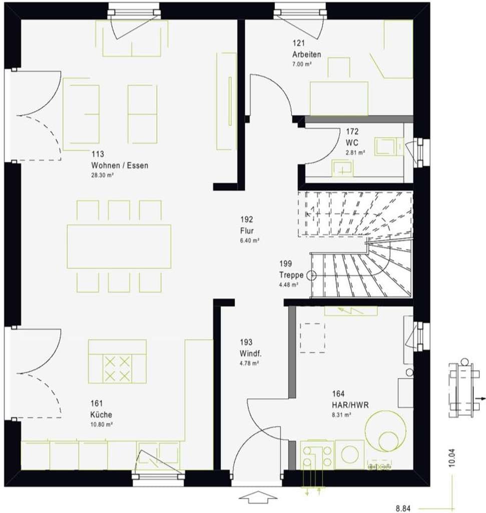Immobilie in Schwielowsee - Stadtvilla mit 5 Zimmer JETZT !!!  - jetzt besonders günstig und hochwertig bauen. - Bild 3