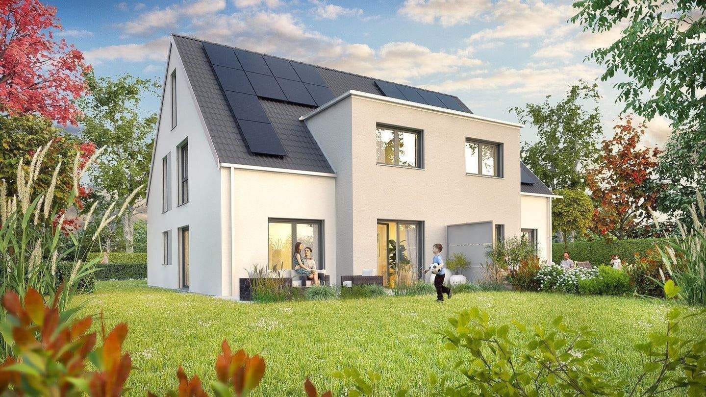 Immobilie in Möhrendorf - Doppelhaushälfte in ER Möhrendorf - Musterhausbesichtigung vereinbaren - Bild 1