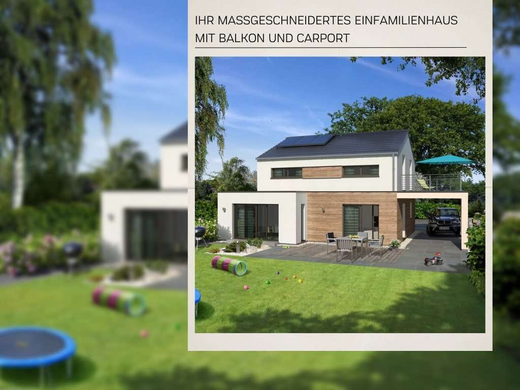 Immobilie in Oberwesel - NEU: Ihr Einfamilienhaus mit Balkon und Carport - Bild 1