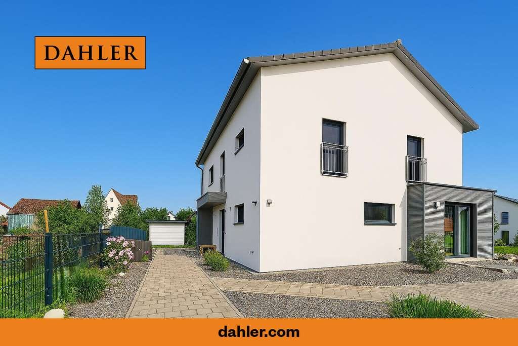 Immobilie in Allmannshofen - Einzugsbereit: Modernes freistehendes Einfamilienhaus - Bild 0