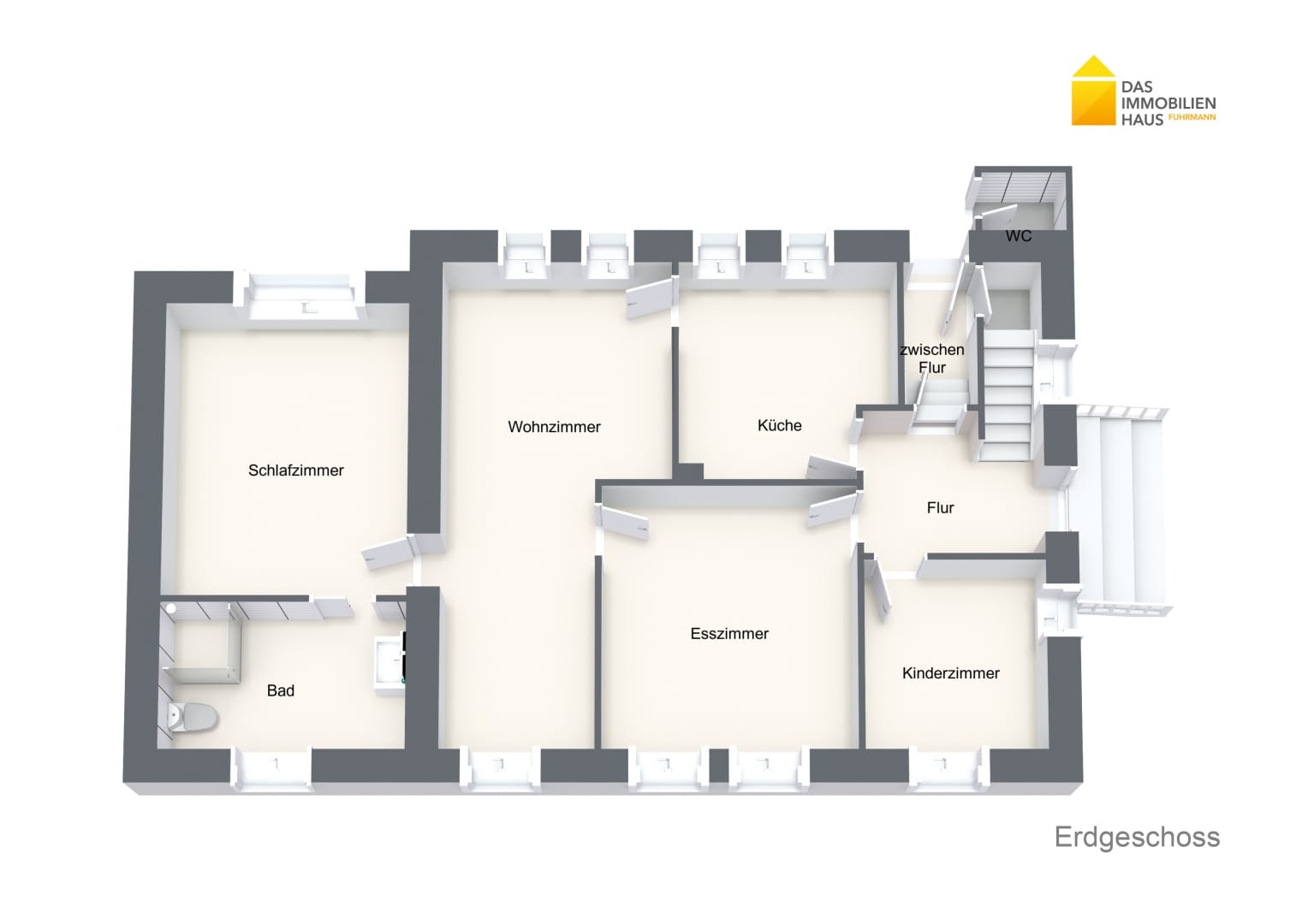 Immobilie in Zella-Mehlis - Freistehendes Einfamilienhaus mit viel Nebengelass - Bild 1