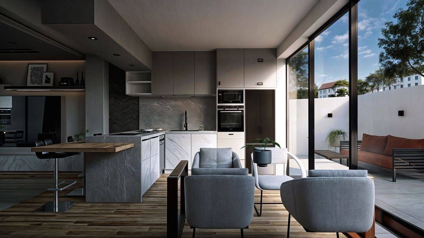 Immobilie in Hodenhagen - Elegante Reihenhäuser in Estepona: Golfplatzfront und Luxusleben - Bild 3