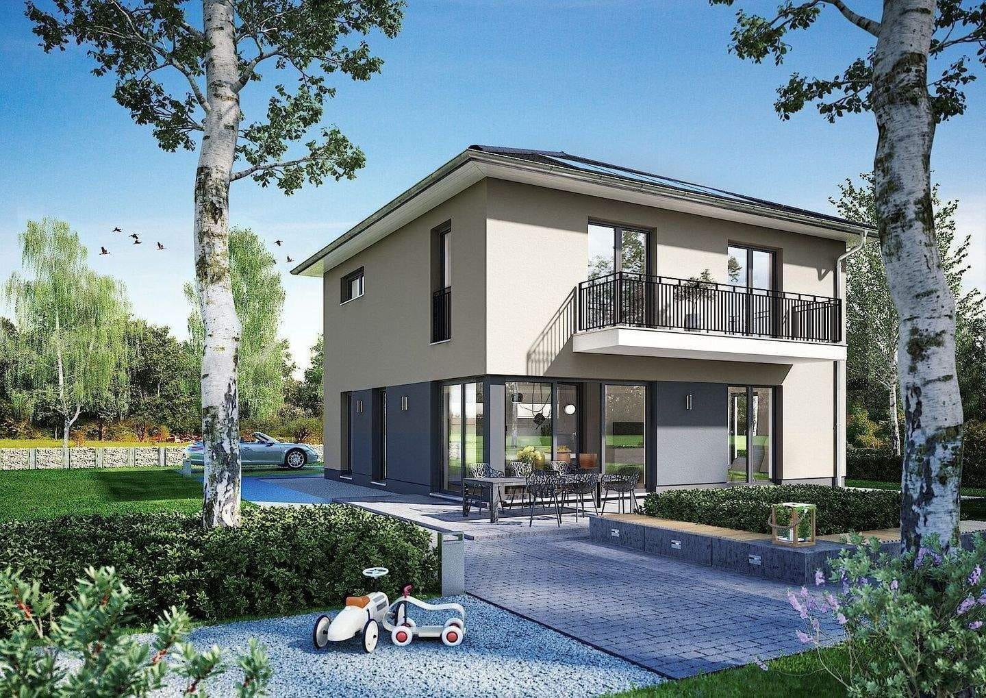Immobilie in Bad Krozingen - Bad Krozingen - Sie haben das Grundstück, wir das passande Haus dazu - NEUBAU- massiv, schlüsselfertig inkl. BNK - Bild 1