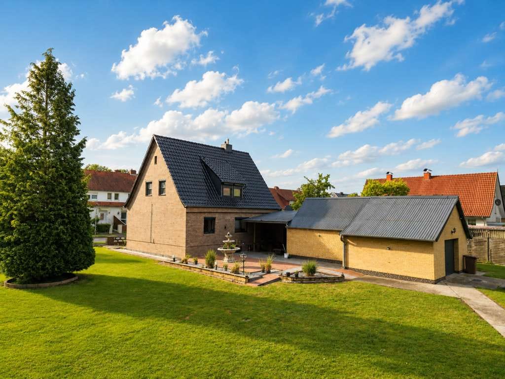 Immobilie in Barnstorf - Wohnen mit Zukunft: Modernisiertes Einfamilienhaus mit postiver Bauvoranfrage in Barnsdorf! - Bild 1