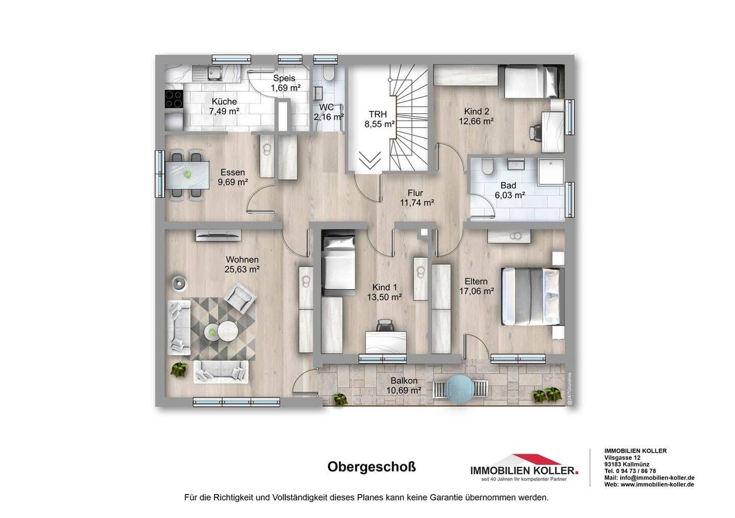 Immobilie in Schmidmühlen - 3-Fam.-Wohnhaus mit Doppelgarage und Garten - Bild 2