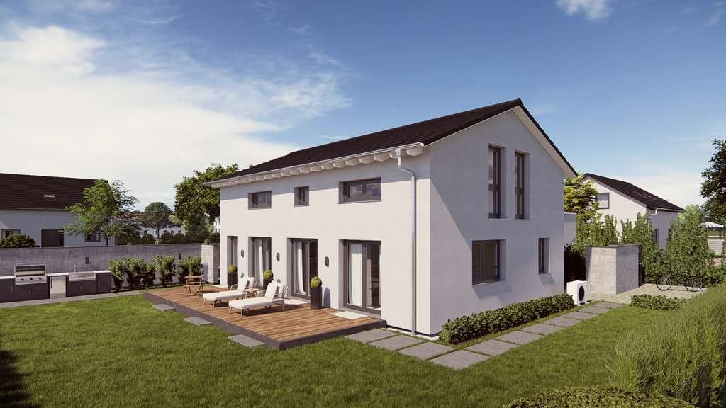 Immobilie in Merxheim - Massives Einfamilienhaus  mit Büroanbau von Einsteinhaus inkl. der Grunderwerbsteuer. - Bild 2