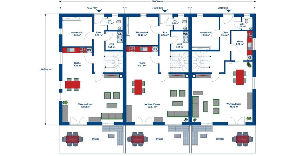 Immobilie in Obing - Familienfreundliches Reihenendhaus in Obing/Frabertsham - Bild 4
