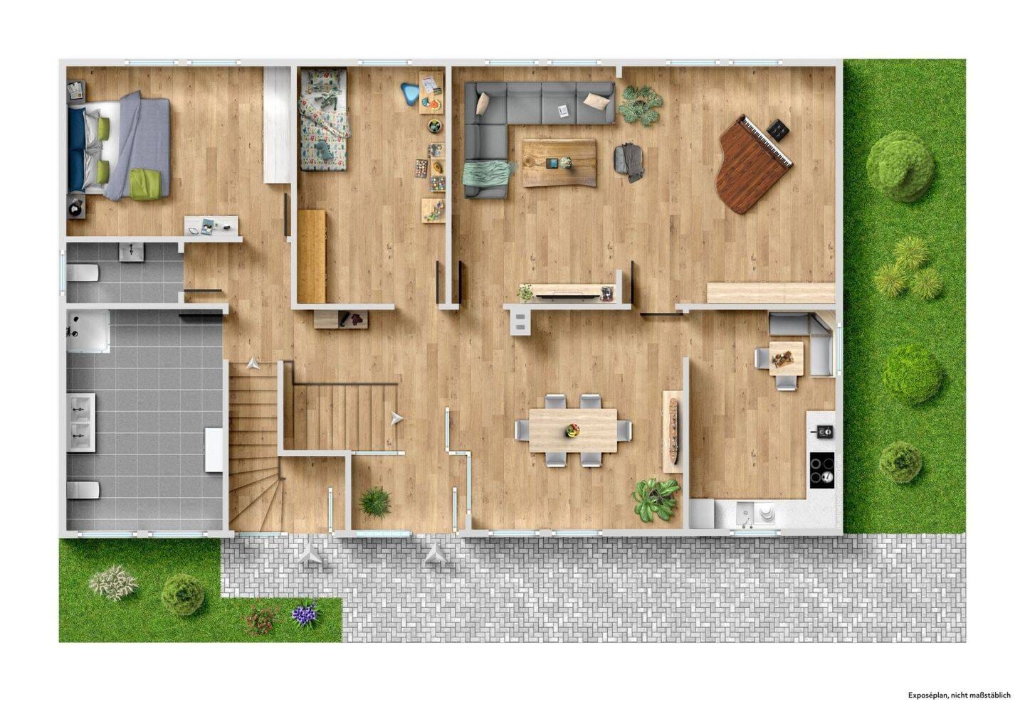 Immobilie in Bönen - Haus mit Einliegerwohnung und riesen Keller Bönen - Bild 2