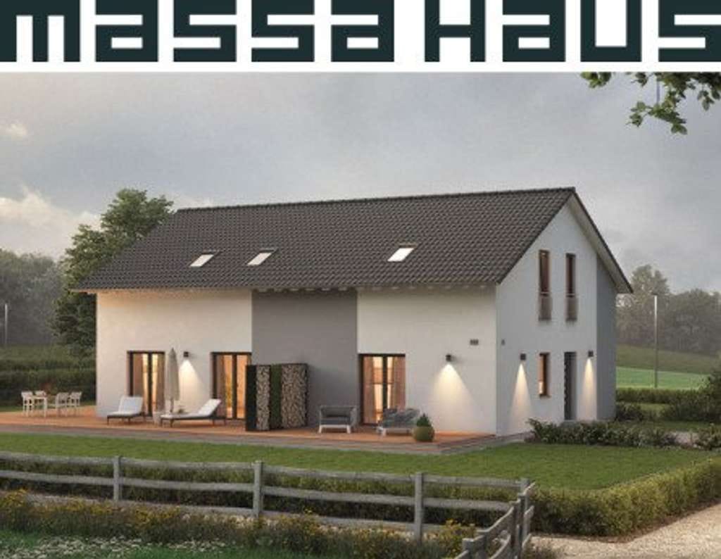 Immobilie in Schellhorn - Neubau nach Wunsch: FamilyStyle Doppelhaus mit massa haus - frei planbar - Bild 0