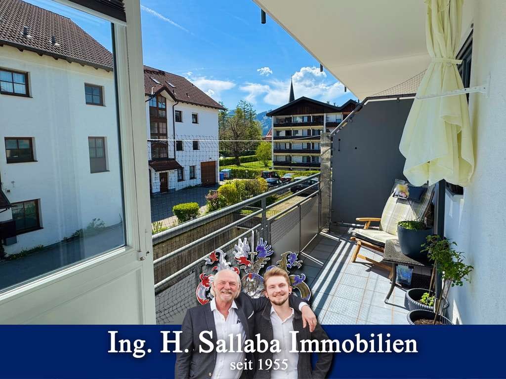 Immobilie in Sonthofen - Wohnen mit allen Vorzügen! Zentrale Wohnung mit Erreichbarkeit für alles im alltäglichen Leben - Bild 0
