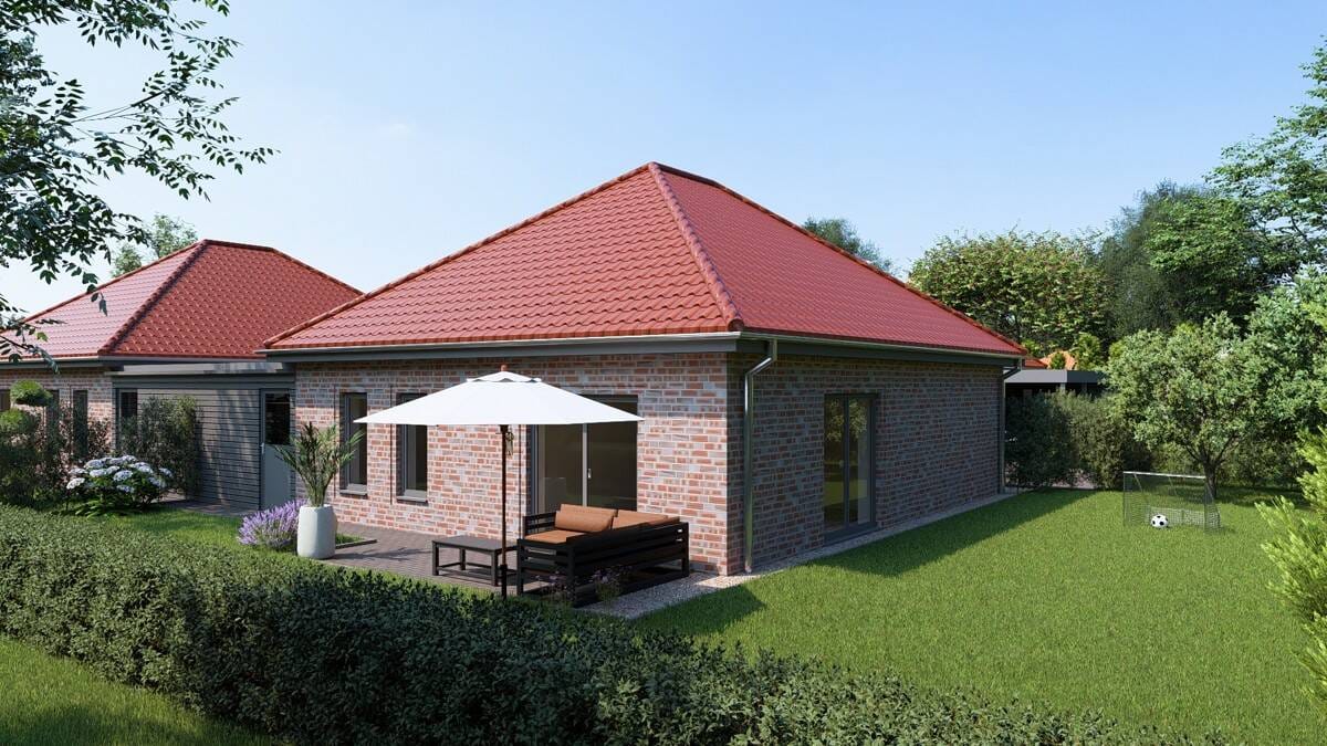 Immobilie in Detern - Provisionsfrei! Barrierefreier Einzelbungalow - Nachhaltig, komfortabel und seniorengerecht - Bild 4