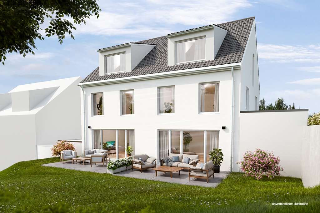 Immobilie in Ostelsheim - Sehr großzügig und modern: "Wohnen in ruhiger Randlage mit herrlichem Garten" DHH in Ostelsheim - Bild 1