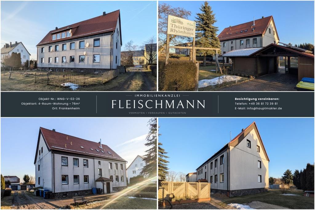 Immobilie in Frankenheim/Rhön - Wohnung in Frankenheim - Bild 0