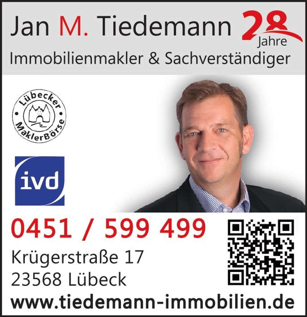 Immobilie in Lübeck - Lübeck St. Gertrud: Freie 1 Zimmer Wohnung mit Modernisierungsbedarf - Bild 1