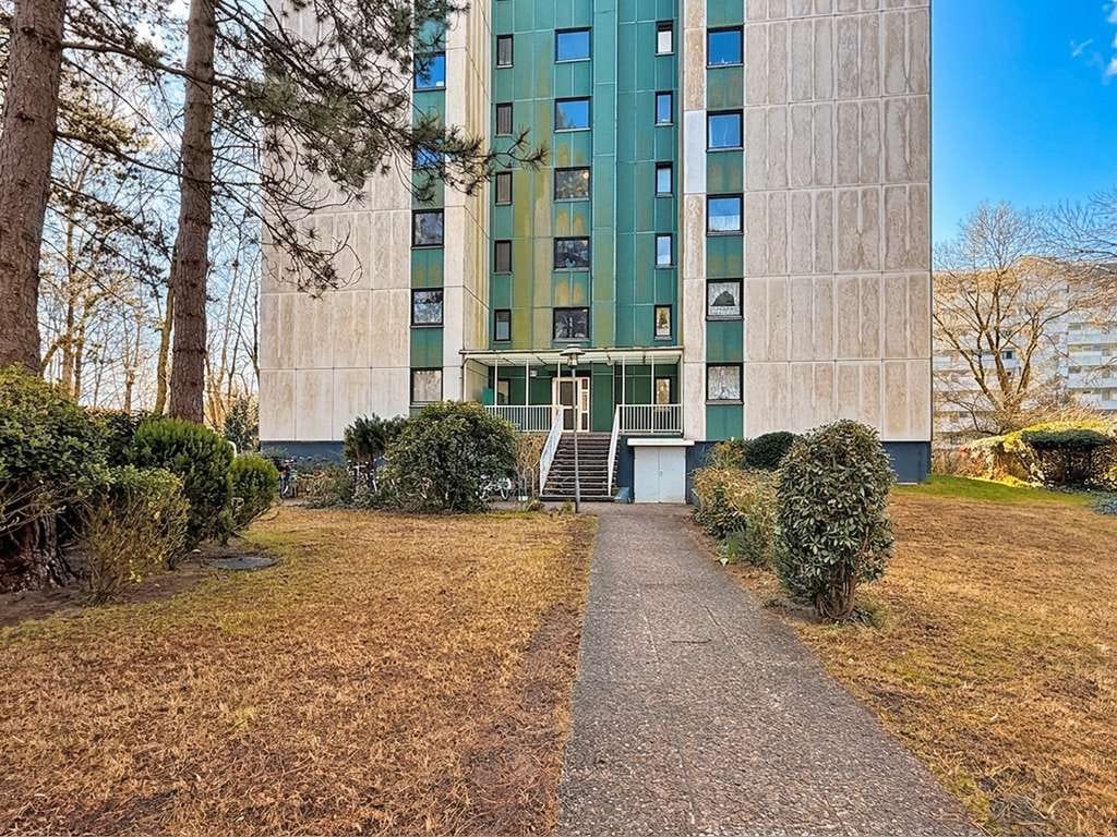 Immobilie in Hamburg - renovierungsbedürftige 1-Zimmer-ETW auf Erbbaurechtsgrundstück zum Kauf in Hamburg-Langenhorn – Went - Bild 2