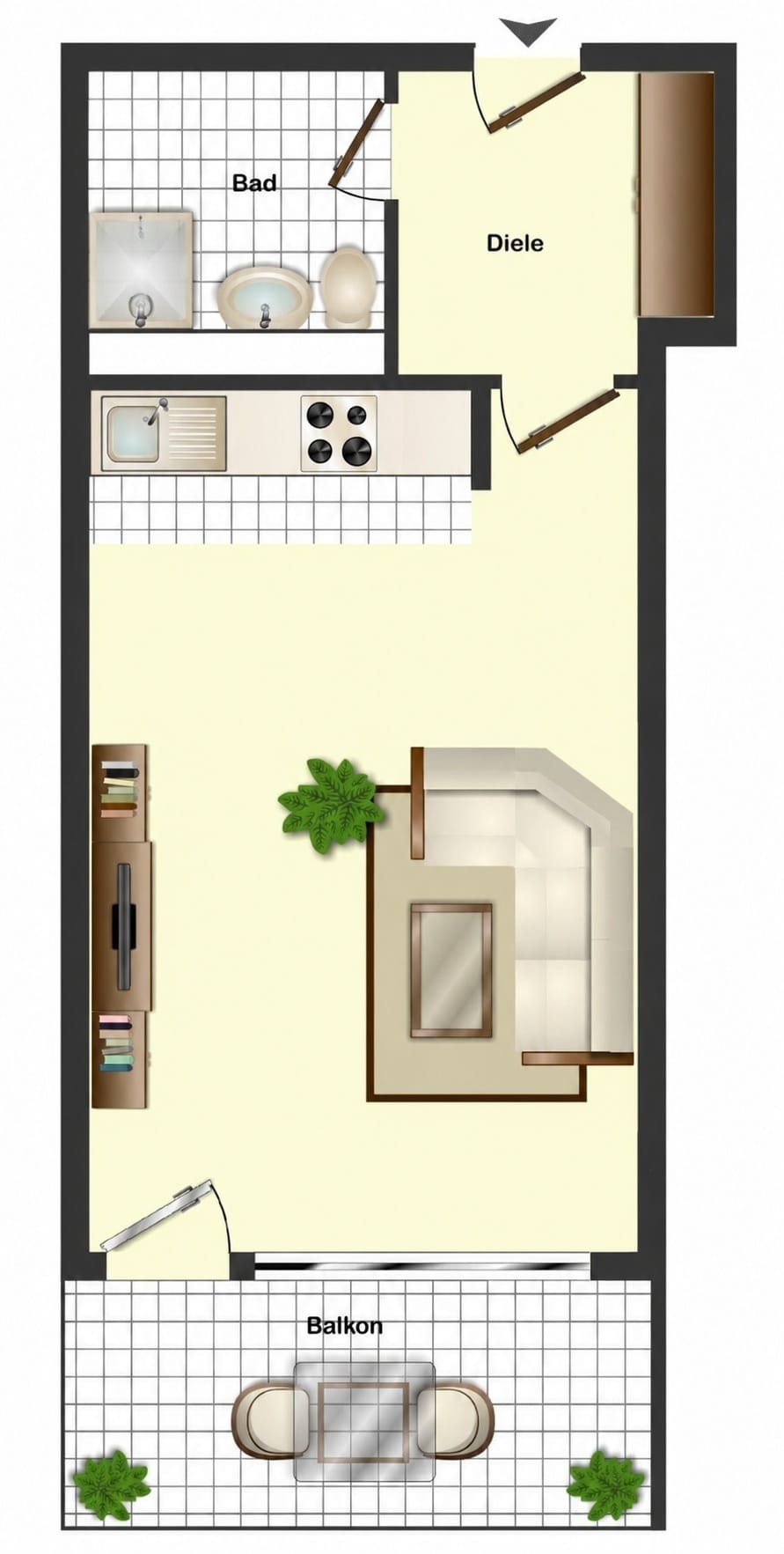 Immobilie in Erkrath - Vermietungssicher mit Balkon - Bild 2