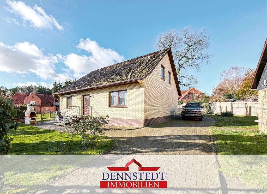 Immobilie in Zernien - Ruhig wohnen im Wendland – Einfamilienhaus mit Garten, Balkon und Nebengebäuden - Bild 0