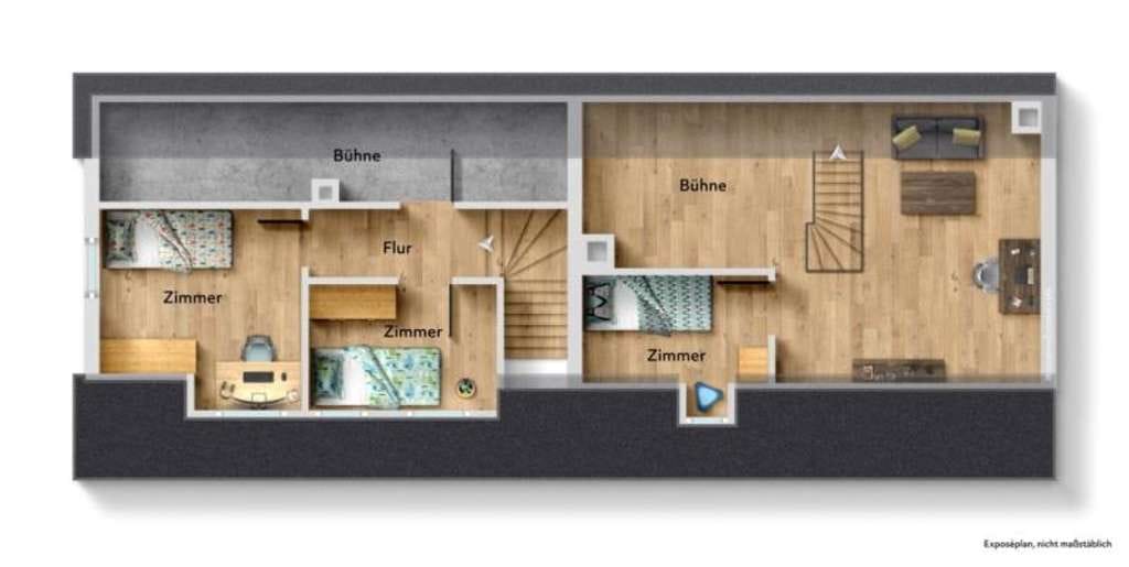 Immobilie in Mötzingen - Seltene Gelegenheit! Mehrgenerationen Doppelhaus mit Terrasse in Mötzingen! - Bild 4
