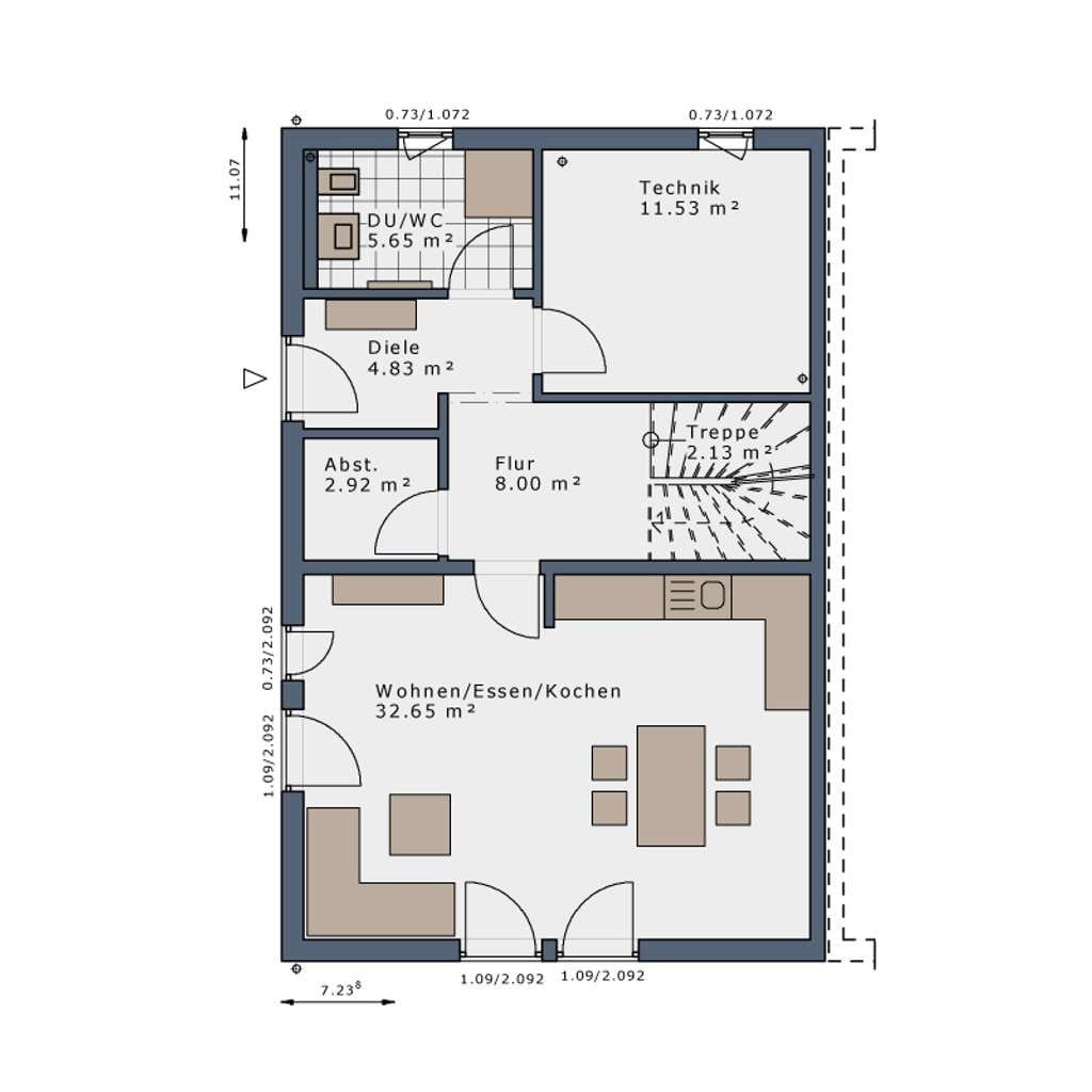 Immobilie in Massenbachhausen - Individuell. Nachhaltig. Für Sie. – Doppelhaus in Massenbachhausen 🏗️ - Bild 2