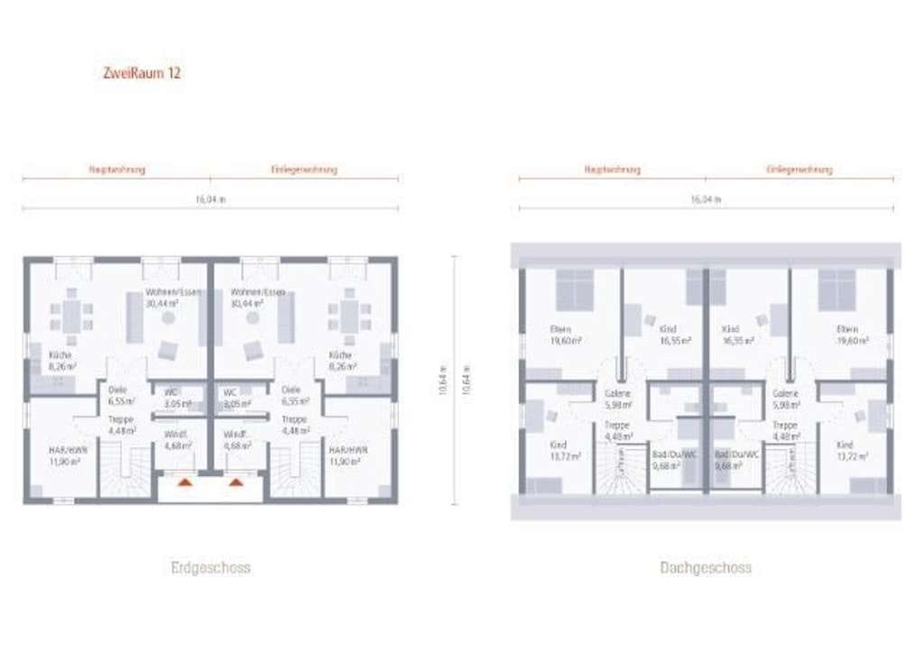 Immobilie in Eisenhüttenstadt - AKTION ! 2-Familienhaus ! Je Familie/Haushälfte mit Grundstück nur 289.900,-EUR ! - Bild 1