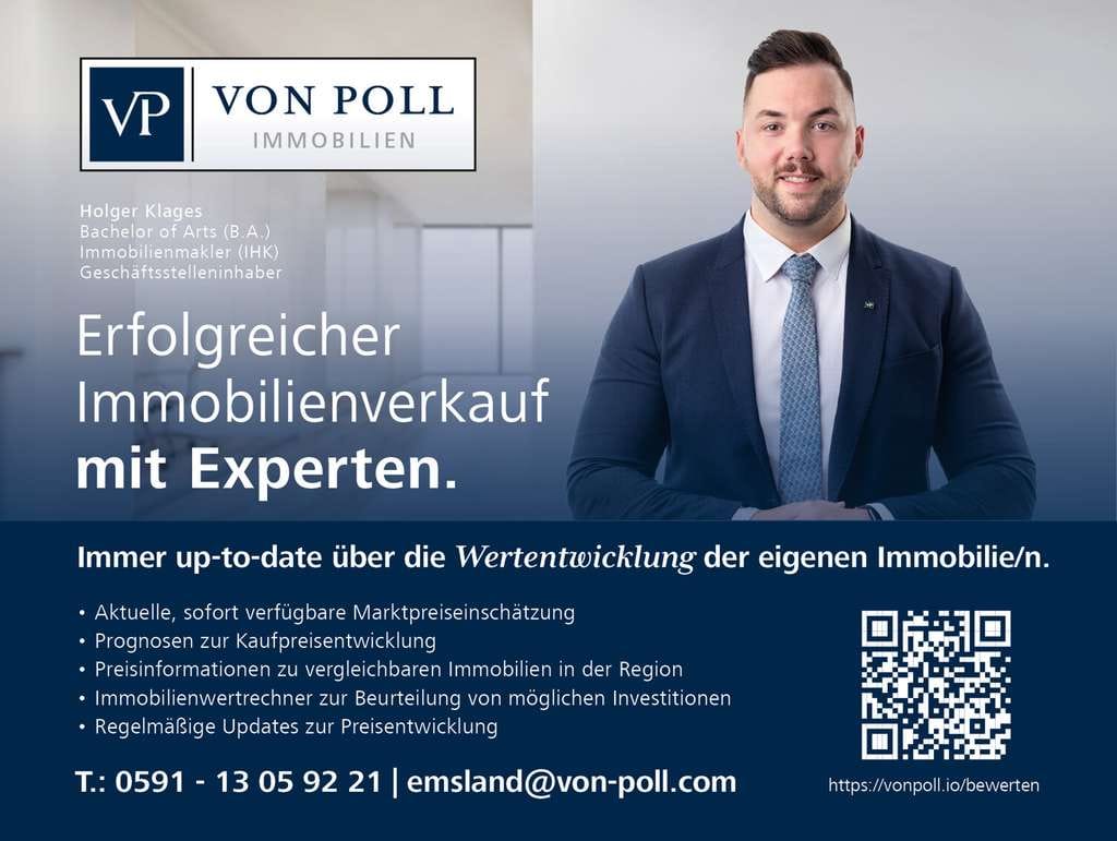 Immobilie in Emsbüren - Wohnkomfort für jede Lebensphase - großzügiges Einfamilienhaus mit Garten - Bild 4