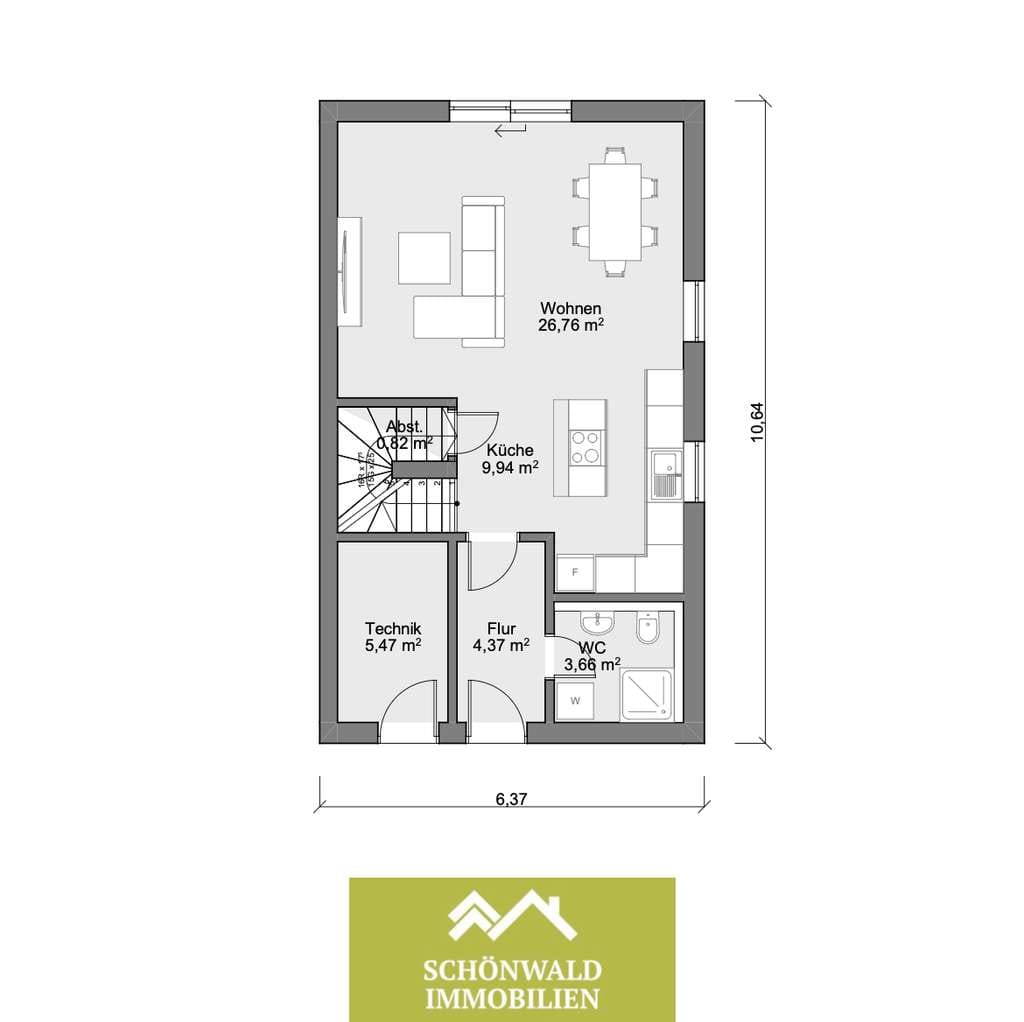 Immobilie in Ölbronn-Dürrn - Schlüsselfertiger NEUBAU in Ölbronn-Dürrn - Festpreis (inkl. Grundstück) - Bild 3