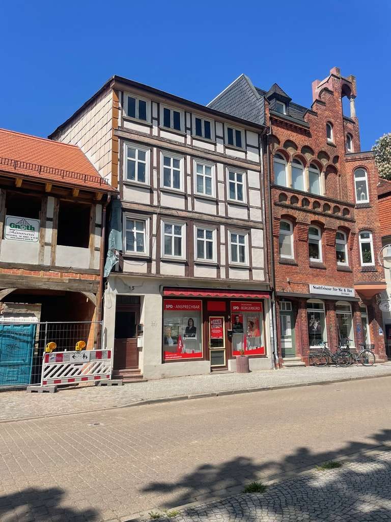 Immobilie in Salzwedel - Hist. Fachwerkhaus – Denkmal mit Potenzial in Salzwedeler Altstadt - Bild 1