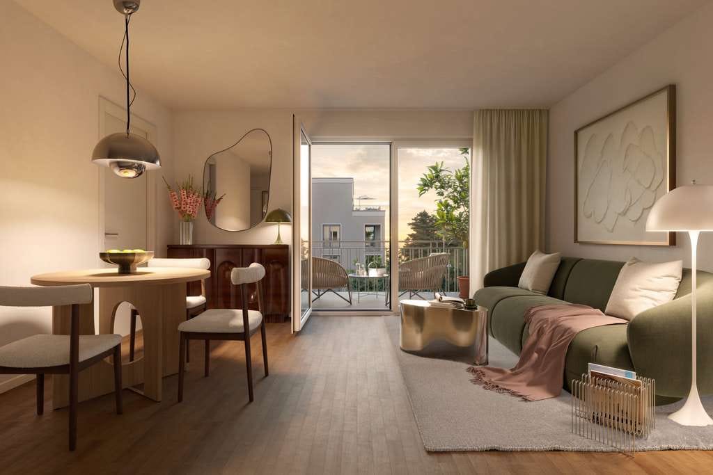 Immobilie in Oberschleißheim - FRÜHLINGS-SPECIAL: Gut geschnittene 2-Zimmer-Wohnung mit Loggia - Bild 0