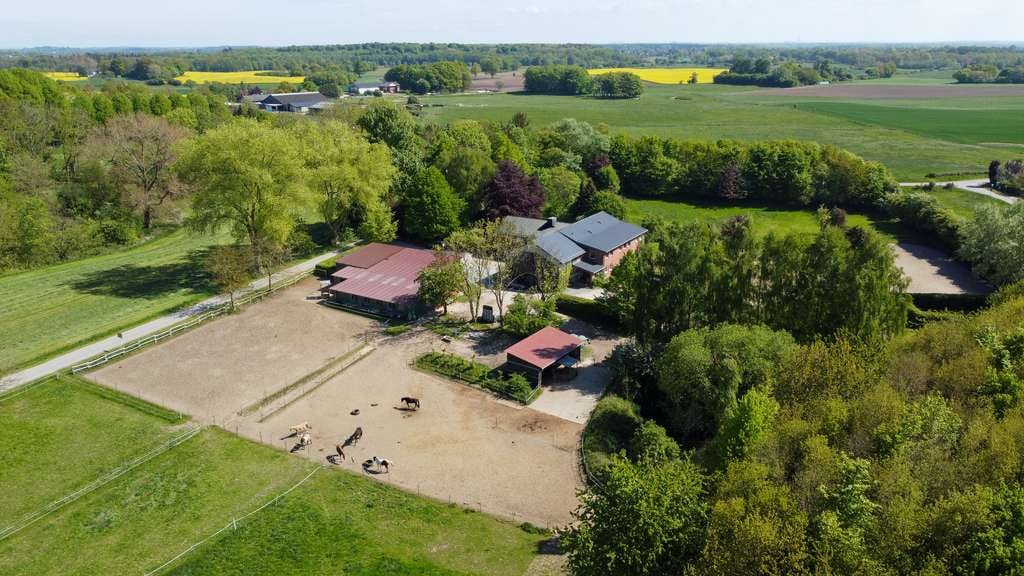 Immobilie in Osdorf - Ein Ort zum Ankomme- vielseitig nutzbar- Resthof mit 4,5 ha Land - Bild 2