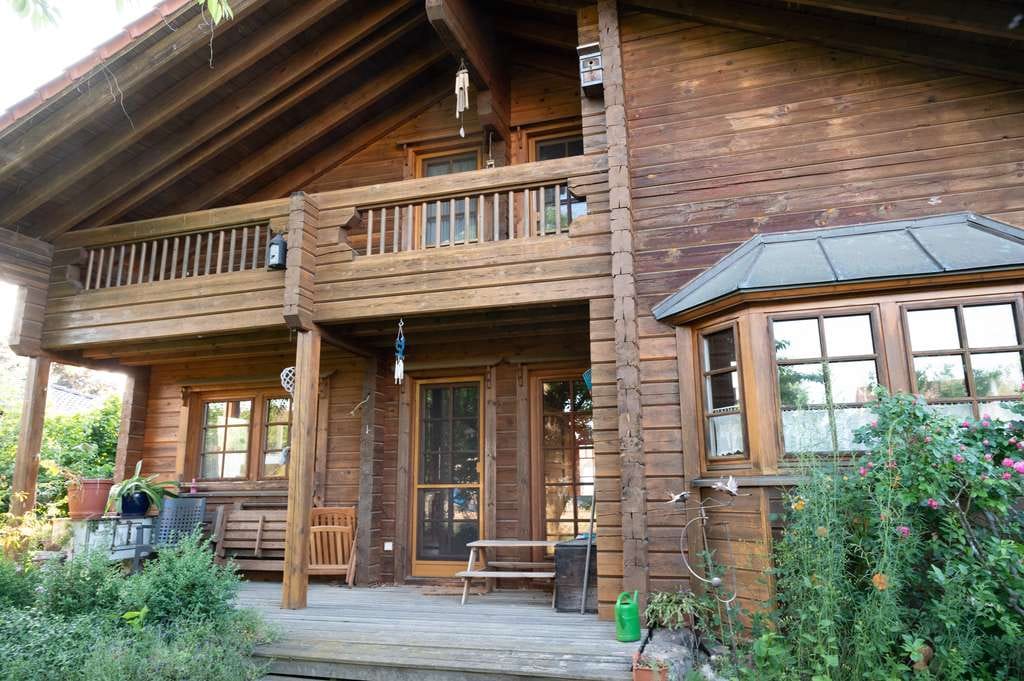 Immobilie in Fahrenbach - *provisionsfrei*Naturholzhaus mit Sauna und großem Garten - Bild 3