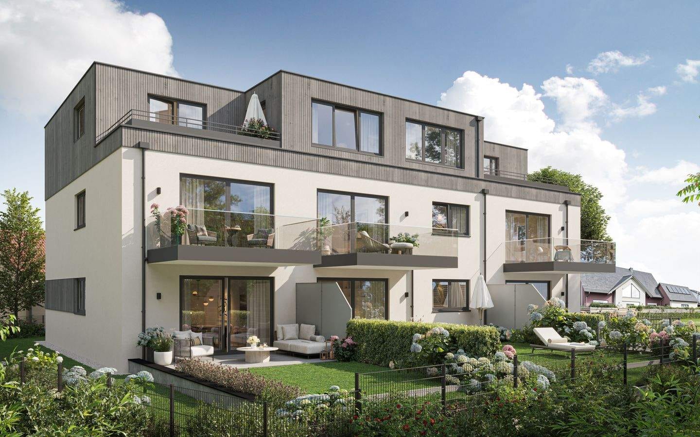 Immobilie in Postbauer-Heng - Neubau im Grünen - herrliche 2-Zimmerwohnung mit Garten - Bild 0