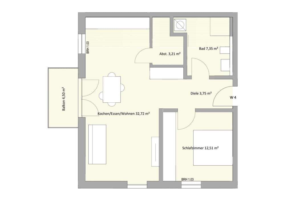 Immobilie in Billigheim-Ingenheim - *Provisionsfrei* Erstbezug in ruhiger Lage |  3-Zimmer Neubauwohnung - Bild 0
