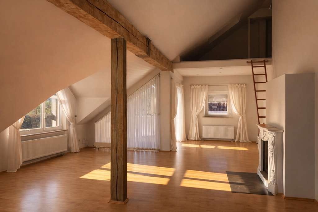 Immobilie in Bad Camberg - Mehr Wohnwert auf 134m² + Kamin im Wohnzimmer und zwei Balkone - Bild 3