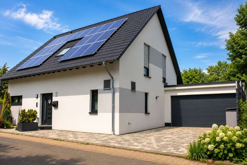 Immobilie in Löwenstein - Modernes Familienhaus mit PV, Smart Home, Pergola & Doppelgarage in Löwenstein - Bild 0