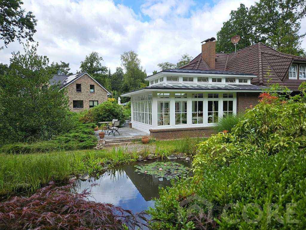 Immobilie in Appel - Wunderschönes Einfamilienhaus mit großem Grundstück + Wintergarten + Doppelgarage uvm. - Bild 1