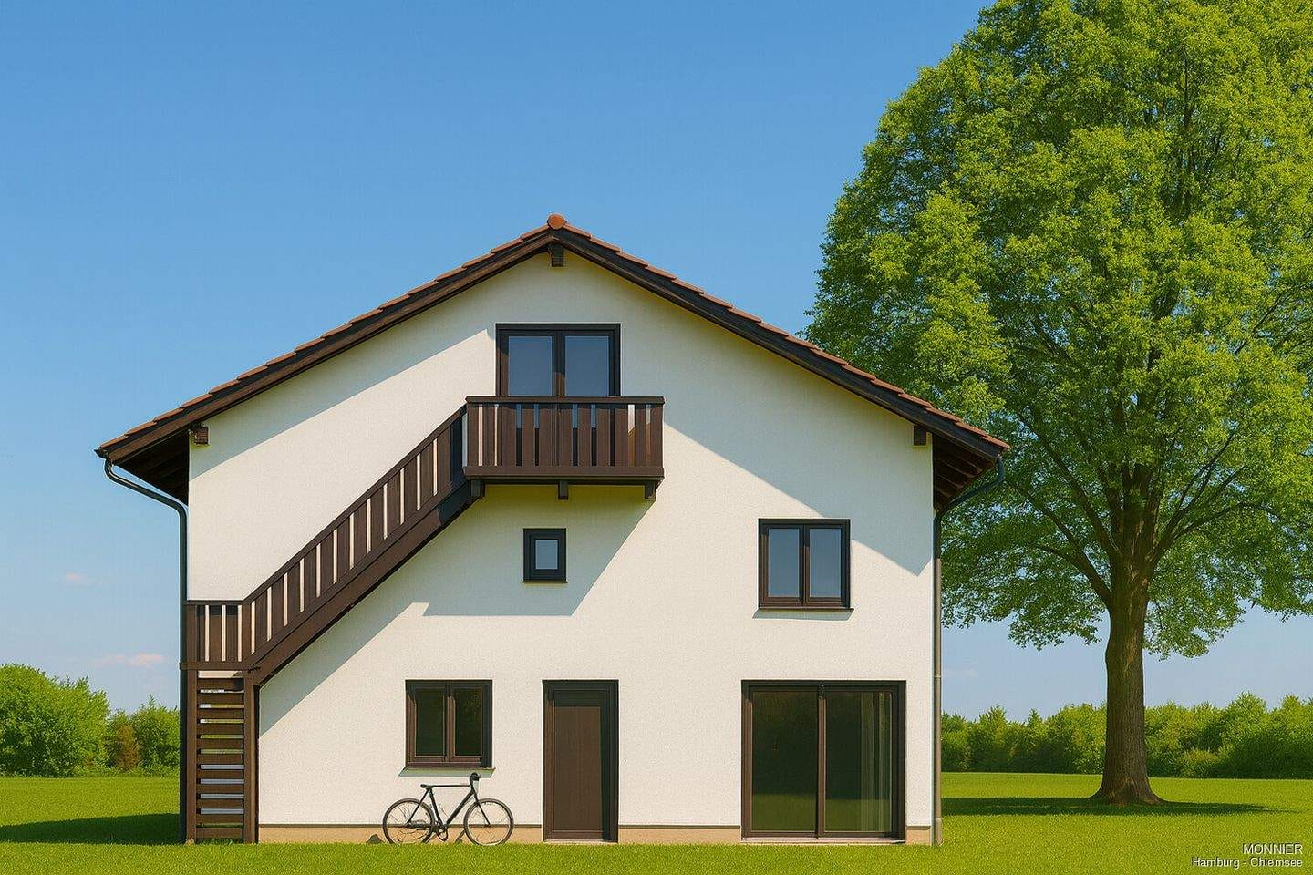 Immobilie in Eggstätt - Neubau in Eggstätt: Wohnen, wie Sie es verdienen!!! Doppelhaushälfte in Seenähe - Bild 0