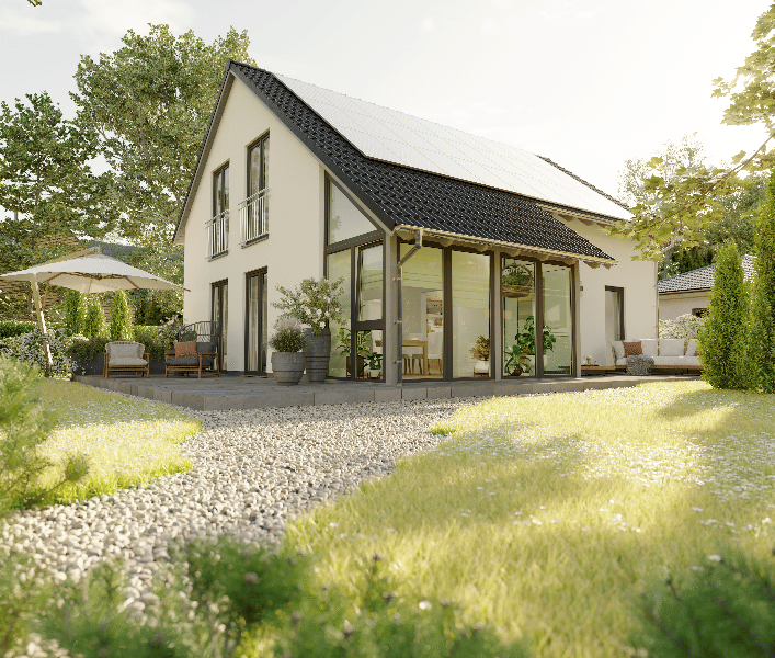 Immobilie in Frankenroda - INKLUSIVE Wintergarten & Carport: Energiesparend, bezahlbar & gemütlich. Massivhaus in Amt Creuzb... - Bild 0