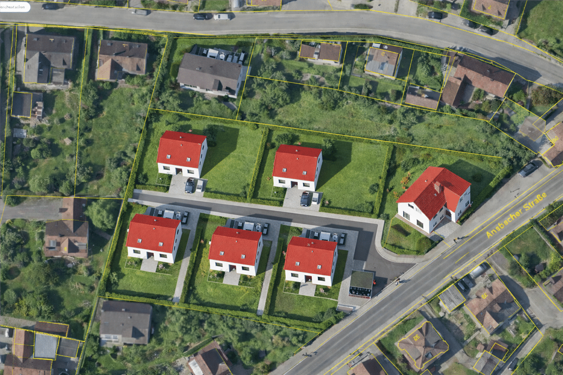 Immobilie in Flachslanden - Haus mit Scheune und ca. 6.500m² Grundstück im Ortskern von Flachslanden - Bild 2