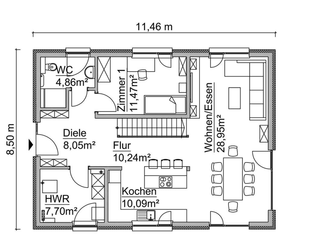 Immobilie in Schkopau - Perfekt geplant, individuell gebaut – Ihr ScanHaus in Wallendorf! - Bild 1