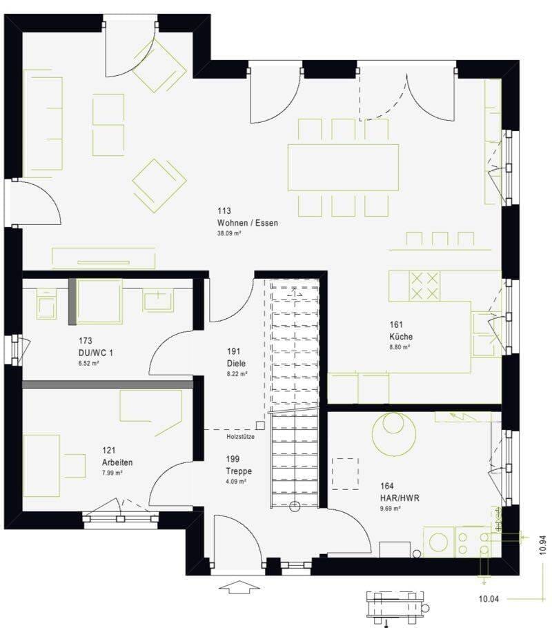 Immobilie in Häg-Ehrsberg - Einfamilienhaus · 6 Zi. · 151 m² in Häg-Ehrsberg - Festpreis 563.000 EUR - Bild 3