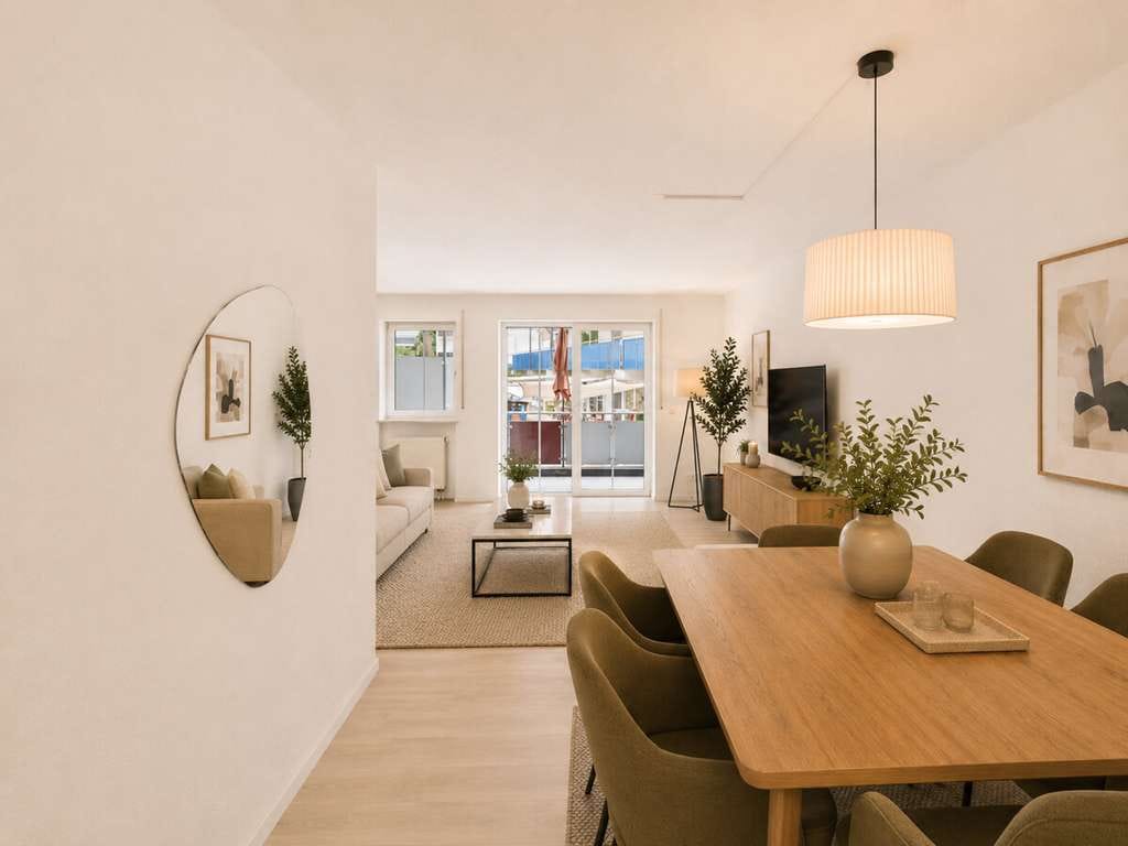 Immobilie in Adelsried - Gepflegte 3-Zimmer-Wohnung mit Balkon - Bild 0
