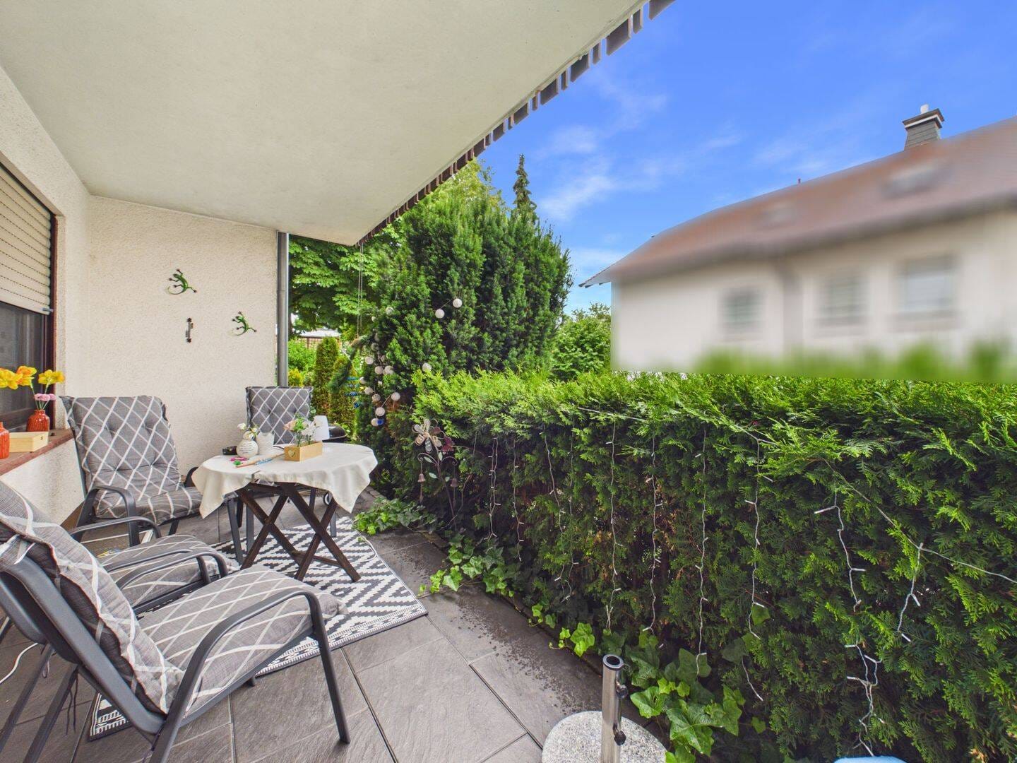 Immobilie in Künzell - Helle Erdgeschosswohnung mit 3 Zimmern und gemütlicher Terrasse - Bild 0