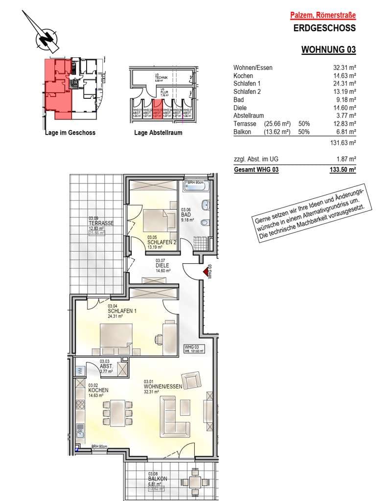 Immobilie in Palzem - Unverbaubarer Moselblick - Moderne altengerechte Wohnung im Energiesparhaus Palzem - Bild 1