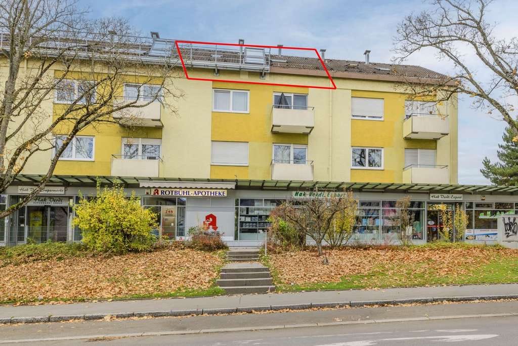 Immobilie in Sindelfingen - Vermietetes 1-Zimmer-Dachgeschoss-Apartment in perfekter Lage Sindelfingens - Bild 0