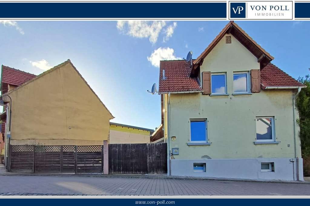 Immobilie in Dintesheim - Die Alternative zur Wohnung – charmantes Einfamilienhaus mit kleinem Grundstück! - Bild 0